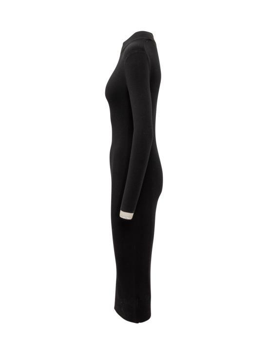  마이클 코어스 미디 원피스 MF482Q14VR 001 BLACK - MICHAEL KORS