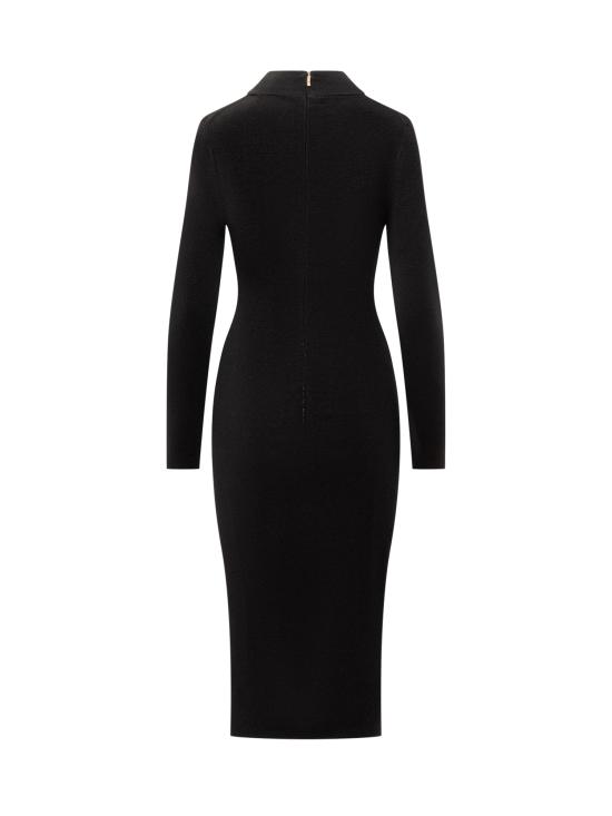  마이클 코어스 미디 원피스 MF482Q14VR 001 BLACK - MICHAEL KORS