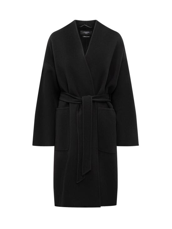 24FW 위켄드막스마라 코트 2425016011600 013 NERO