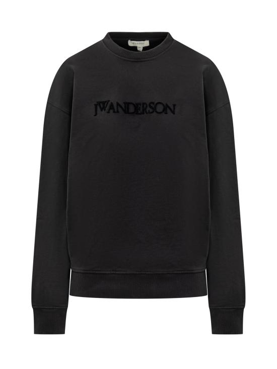 25FW JW앤더슨 긴팔 티셔츠 JW0232PG1632 999 BLACK