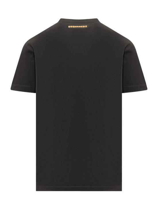 25FW 디스퀘어드2 반팔 티셔츠 S74GD1450D20020 900 BLACK - DSQUARED2