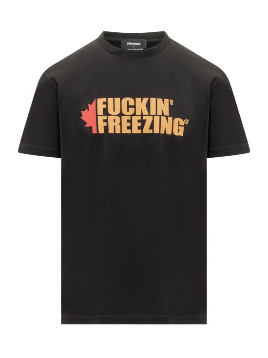 25FW 디스퀘어드2 반팔 티셔츠 S74GD1450D20020 900 BLACK