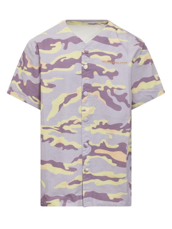  벨 에어 아틀레틱스 반팔 셔츠 32BELE01S226222 70B MIMETICO CAMUFLAGE