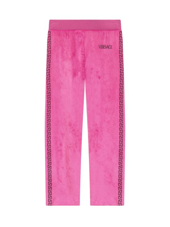  [키즈] 베르사체 트레이닝/조거 팬츠 10122221A08393 2P110 FUXIA BLACK