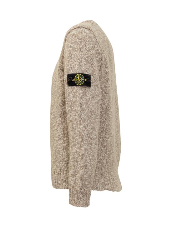 25FW [키즈] 스톤 아일랜드 풀오버 K2S165100004S00M2 V0M95 SAND MELANGE - STONE ISLAND