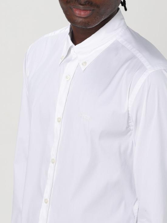  보스 긴팔 셔츠 50520291 100 WHITE - BOSS