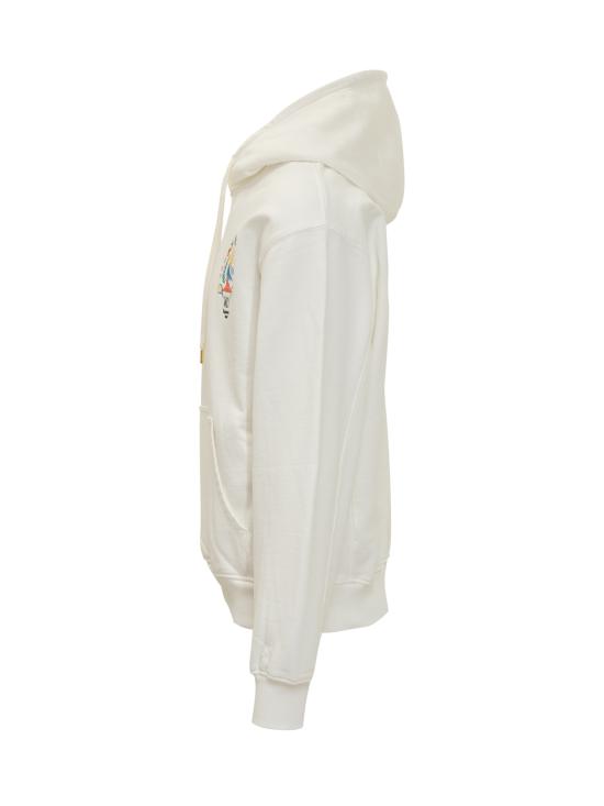 25FW 카사블랑카 긴팔 티셔츠 MPF25JTP292 01 OFF WHITE - CASABLANCA