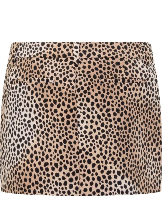 25SS 마이클 코어스 숏 스커트 MR570FEGQ0 110 BONE - MICHAEL KORS