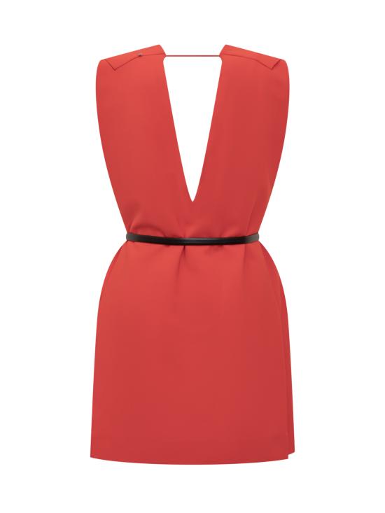 25SS 스포트막스 숏 원피스 2512221143600 002 ROSSO - SPORTMAX