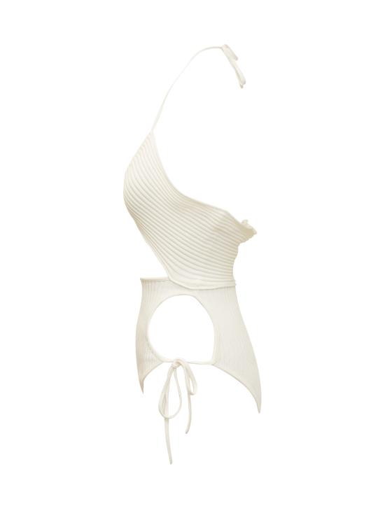  안드레아 아다모 원피스 수영복 ADPS23BO05947473 0000474 IVORY - ANDREA ADAMO