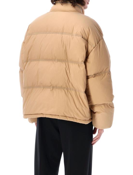 24FW 아미 하트 로고 다운 자켓 HJK403PA0009 255 SAND - AMI