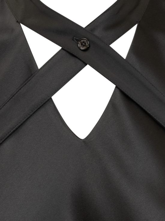  오프화이트 원피스 OWDB485F23FAB001 1000 BLACK - OFF WHITE