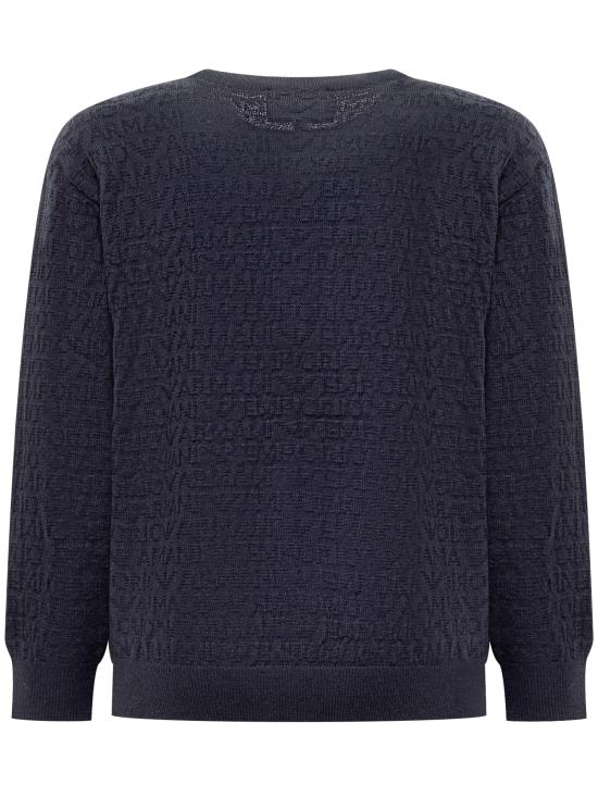 24FW [키즈] 엠포리오 아르마니 풀오버 6D4M644MJBZ 0920 BLU NAVY - EMPORIO ARMANI