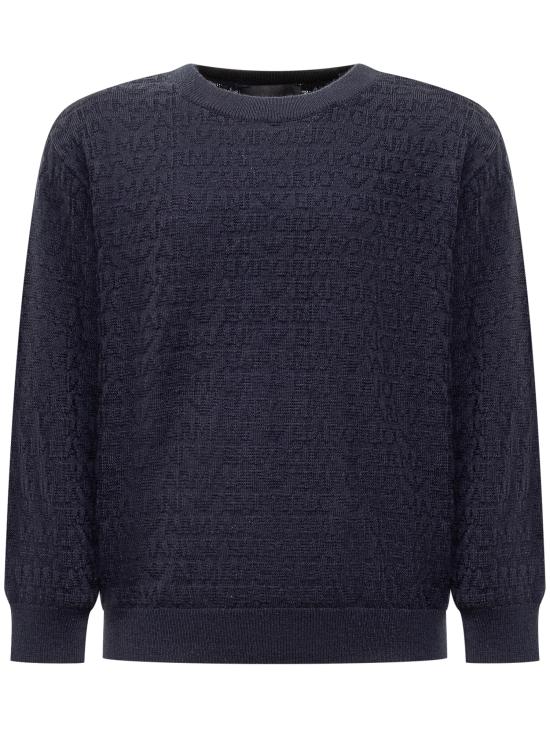 24FW [키즈] 엠포리오 아르마니 풀오버 6D4M644MJBZ 0920 BLU NAVY