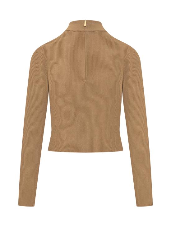  마이클 코어스 터틀넥 MF460Z133D 211 DARK CAMEL - MICHAEL KORS