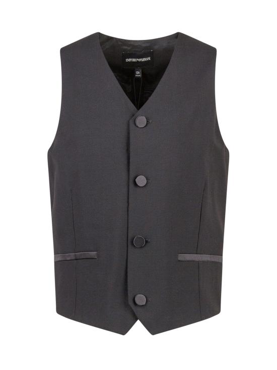  [키즈] 엠포리오 아르마니 캐주얼 자켓 6H4GJD4N3FZ R21I 0999 NERO