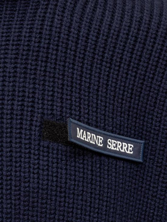 24FW 마린세르 스웨터 UTK003ACKNI0525 BL90 NAVY - MARINE SERRE