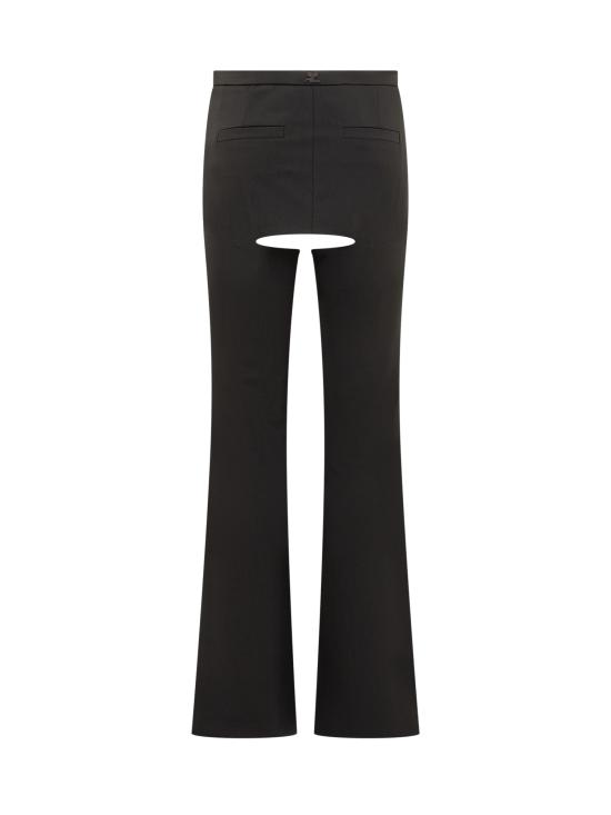  쿠레쥬 스트레이트 팬츠 323CPA138WV0046 9999 BLACK - COURREGES
