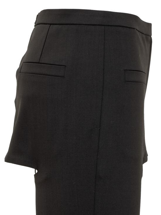  쿠레쥬 스트레이트 팬츠 323CPA138WV0046 9999 BLACK - COURREGES