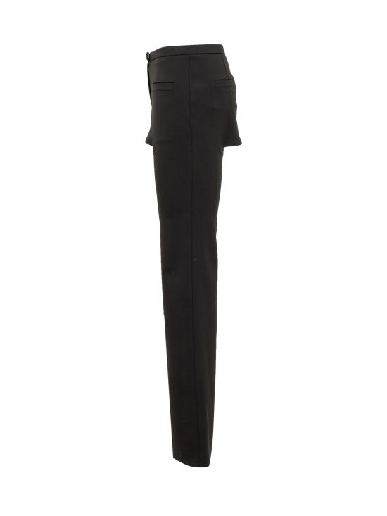  쿠레쥬 스트레이트 팬츠 323CPA138WV0046 9999 BLACK - COURREGES