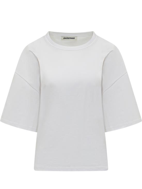 25SS 다크파크 반팔 티셔츠 WJE07JSW07 0001 WHITE