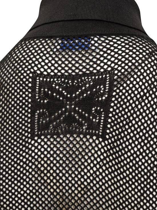  오프화이트 원피스 OWHI116S24KNI001 1010 BLACK - OFF WHITE