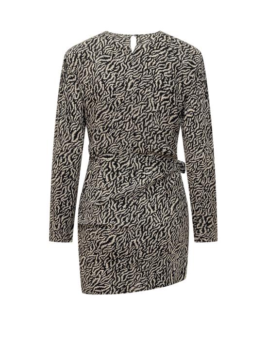 24FW 이자벨마랑에뚜왈 원피스 24ARO0015FBB3J01E ECBK ECRU BLACK - ISABEL MARANT ETOILE