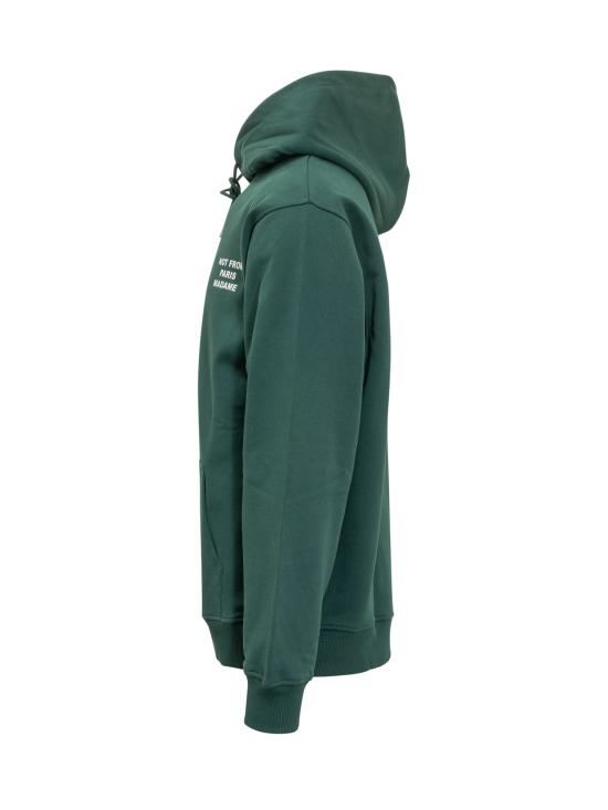 25FW 드롤드무슈 긴팔 티셔츠 PERMHO162CO127 DGN DARK GREEN - DROLE DE MONSIEUR
