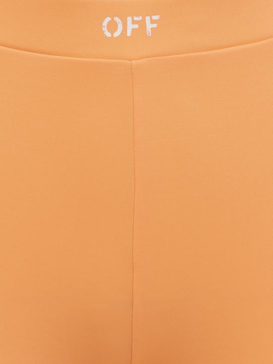  오프화이트 스트레이트 팬츠 OWCD023S23JER001 2100 PEACH ORANGE - OFF WHITE