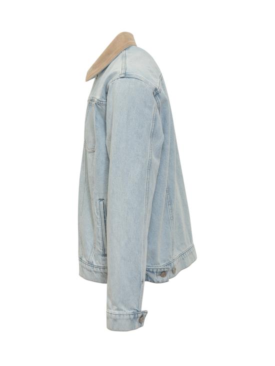 25FW 드롤드무슈 데님 자켓 PERMJT1256CO123 LBE LIGHT BLUE - DROLE DE MONSIEUR