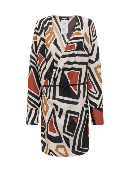  디스퀘어드2 원피스 S72CV0369S60365 001S MULTICOLOR