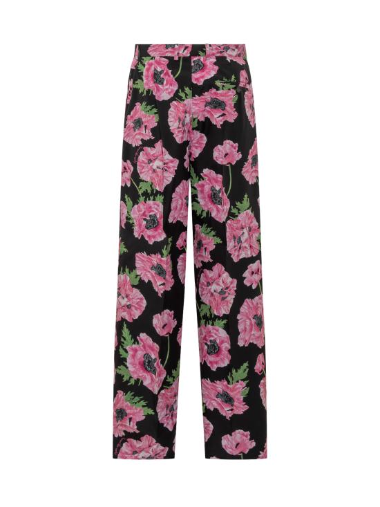  스텔라 맥카트니 스트레이트 팬츠 6402243FS230 8502 PINK BLACK - STELLA MCCARTNEY