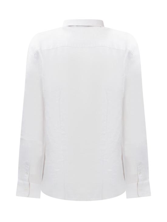  [키즈] 엠포리오 아르마니 셔츠 8N4CJ93NEEZ 0100 BIANCO OTTICO - EMPORIO ARMANI