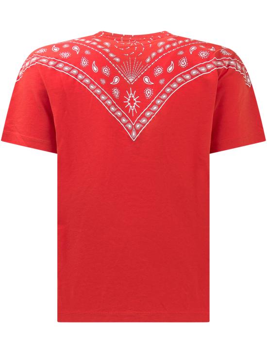  [키즈] 마르셀로 불론 티셔츠 CBAA001F23JER005 2001 ORANGE WHITE - MARCELO BURLON