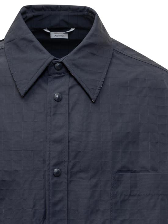  톰브라운 긴팔 셔츠 MJO165OF0496 415 NAVY - THOM BROWNE