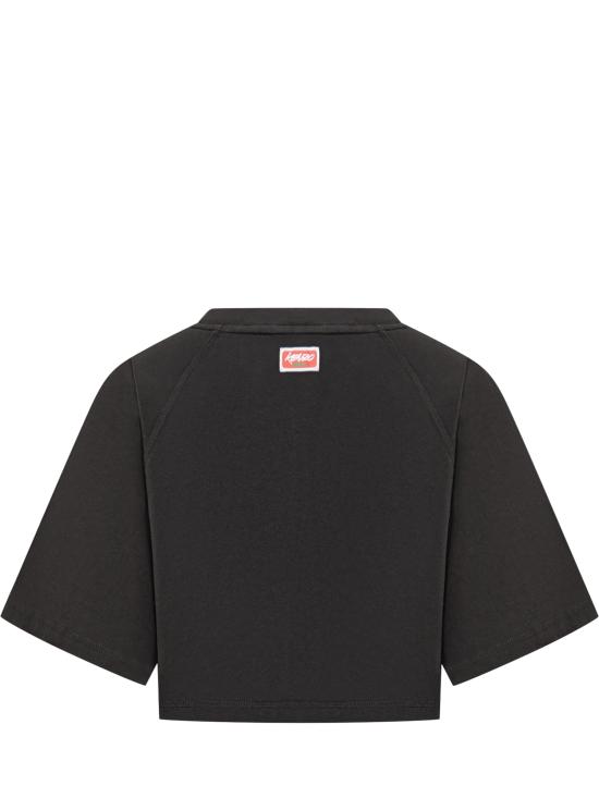 25FW 겐조 반팔 티셔츠 FF62TS0514SG 99J BLACK - KENZO