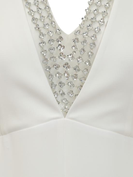 25SS 막스마라 롱 원피스 2511221104600 010 BIANCO SETA - MAX MARA