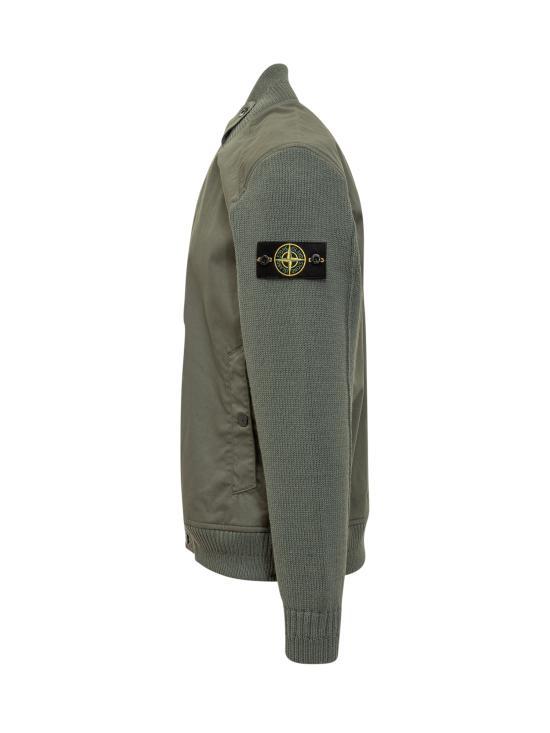  스톤 아일랜드 봄버 자켓 801543935 V0059 MUSK - STONE ISLAND