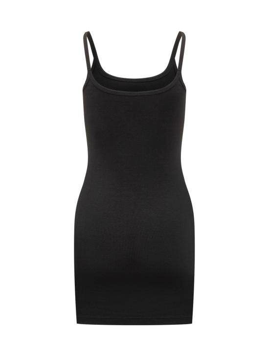 25FW 베르사체 숏 원피스 10205121A15461 1B000 BLACK - VERSACE