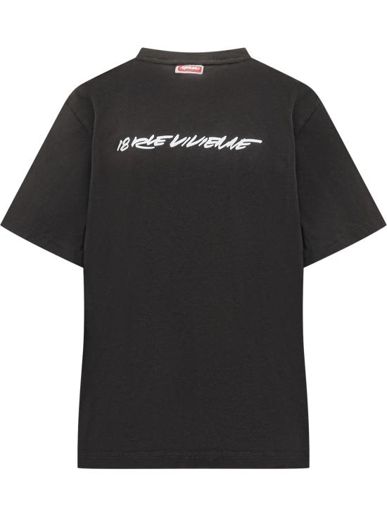 25FW 겐조 반팔 티셔츠 FF62TS5544SG 99J BLACK - KENZO