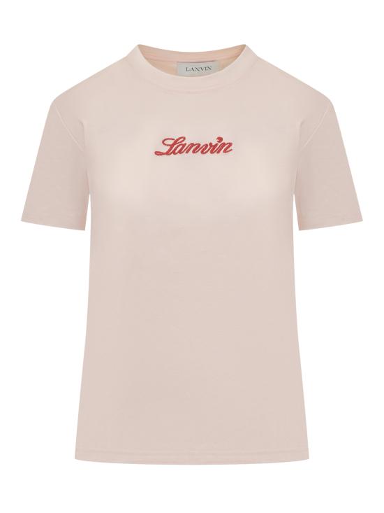25SS 랑방 반팔 티셔츠 RWTS0030J134P25 554 POWDER PINK