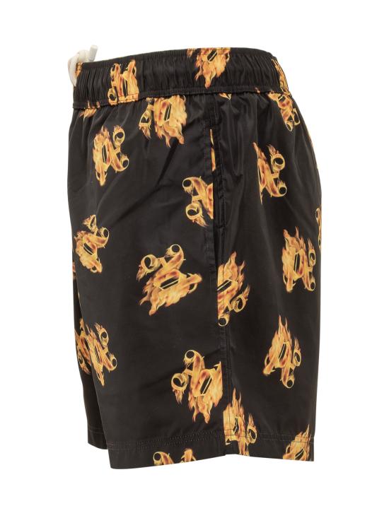  팜앤젤스 숏팬츠 PMFD002R24FAB005 1076 BLACK GOLD - PALM ANGELS