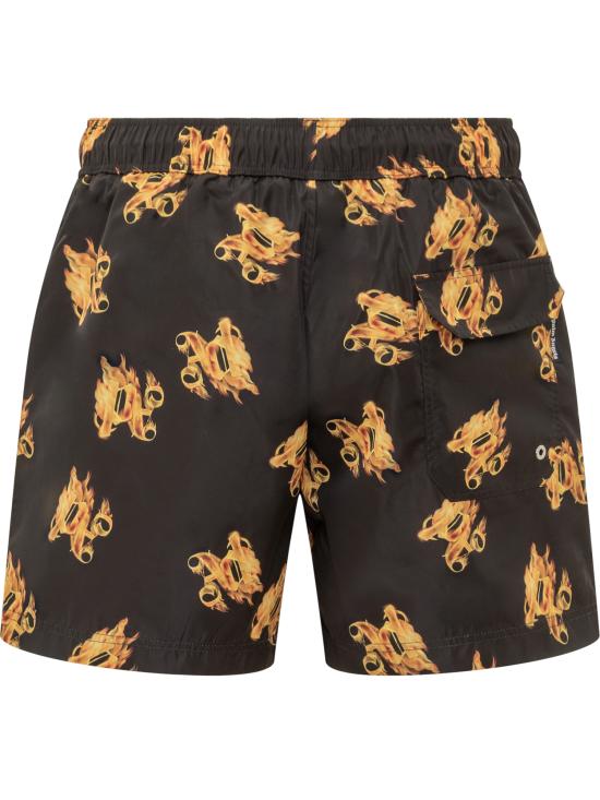  팜앤젤스 숏팬츠 PMFD002R24FAB005 1076 BLACK GOLD - PALM ANGELS