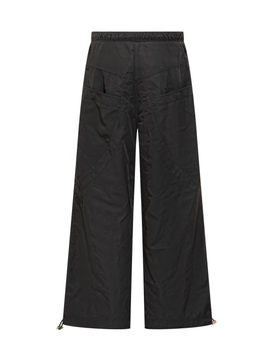 25SS 디 아티코 스트레이트 팬츠 250WCP00255PLL001AA 100 BLACK - THE ATTICO