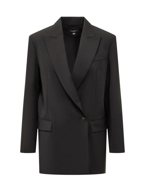 24FW 위켄드막스마라 수트 자켓 2425046061600 002 NERO