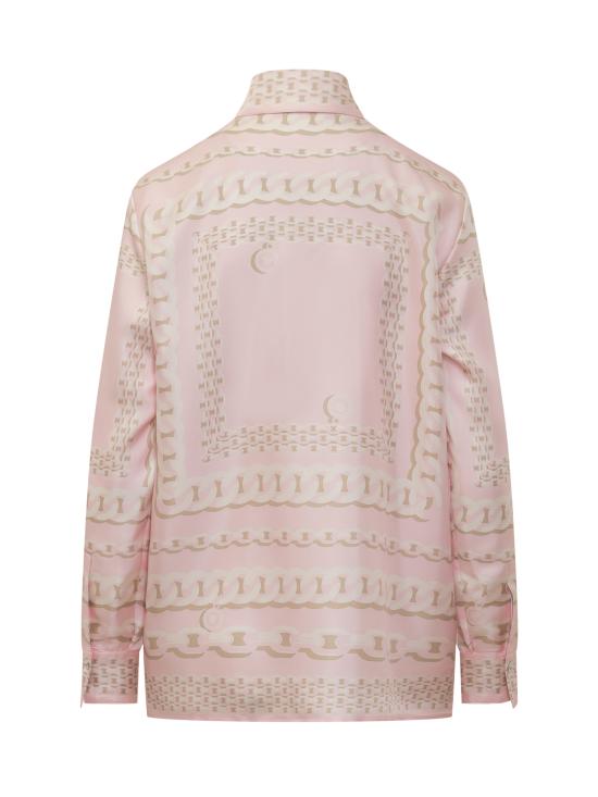 25SS 베르사체 블라우스 10013601A13638 5PC60 PASTEL PINK MILK - VERSACE