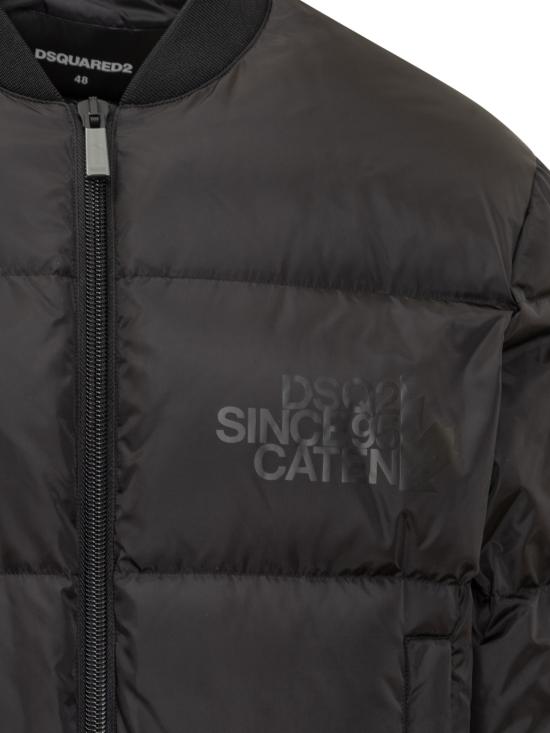 25FW 디스퀘어드2 숏패딩 S74AM1612S53817 900 BLACK - DSQUARED2