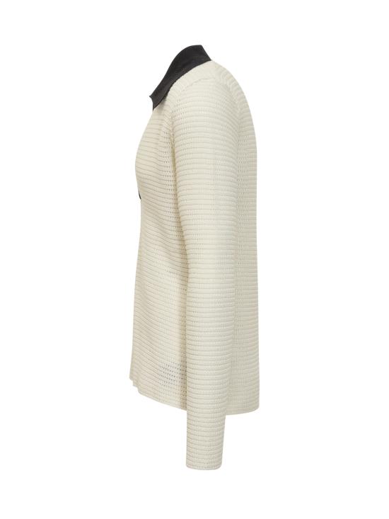 25SS 질샌더 폴로 티셔츠 J22GL0112J15434 105 CHALK - JIL SANDER