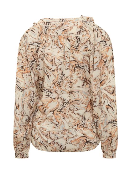  이자벨마랑 블라우스 23HHT0276FAA4J27I 90BE BEIGE - ISABEL MARANT