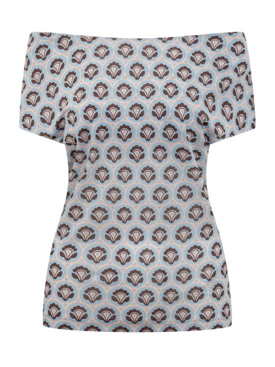  에트로 반팔 티셔츠 WRJA004699IA417 X0880 STAMPA FDO AZZURRO